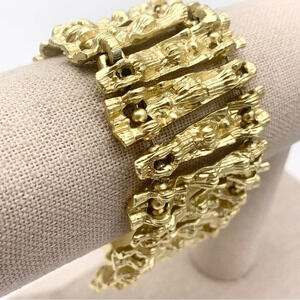 BSK Benny Steinberg Slovitt Kaslo Vintage Gold Link Bracelet